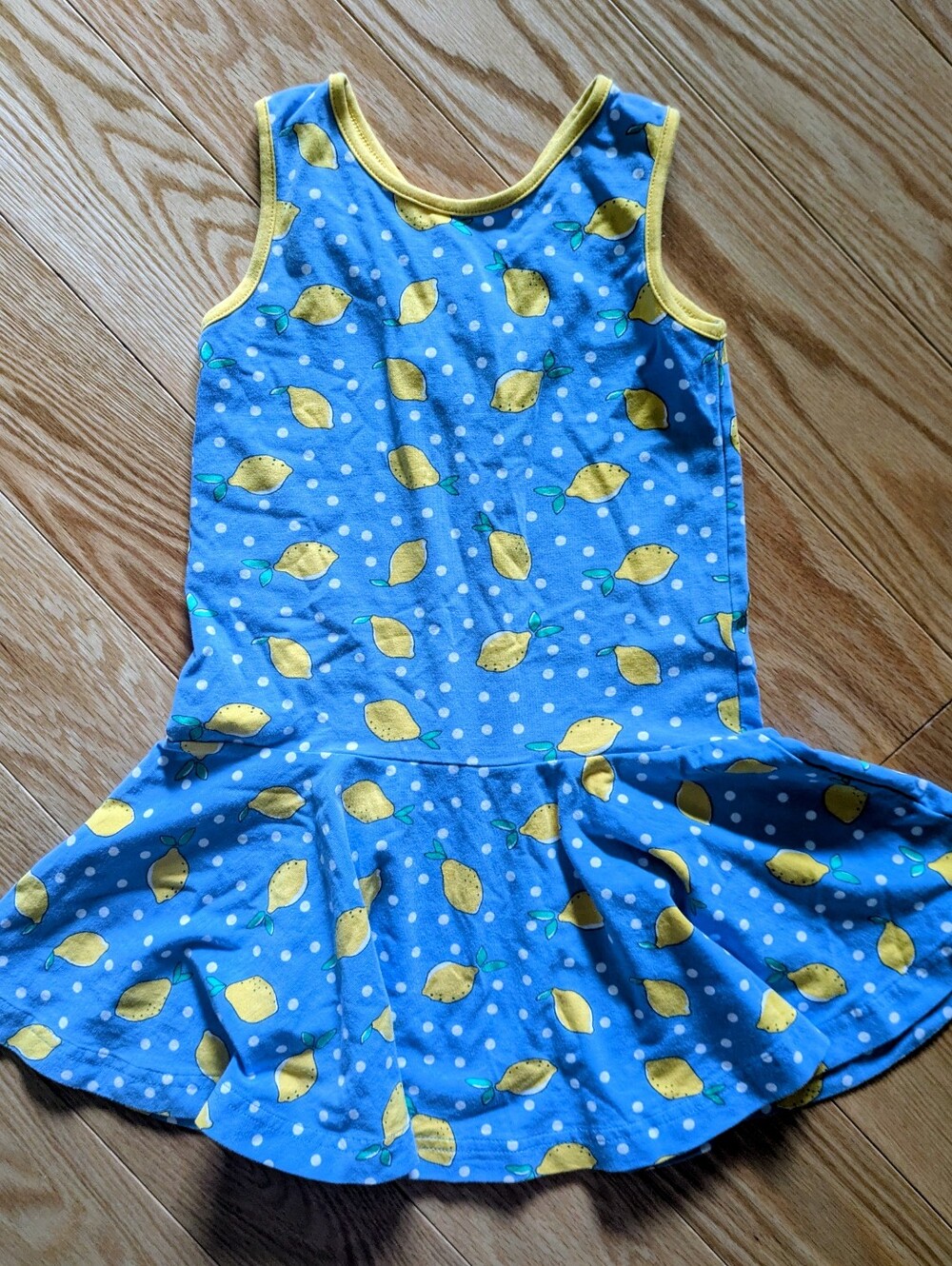Florence Eisman - Size 5 - Adorable Lemon Print Girls Dress